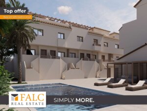 Einmalige Chance in Portmán: Stadthäuser mit Pool und höchstem Standard.